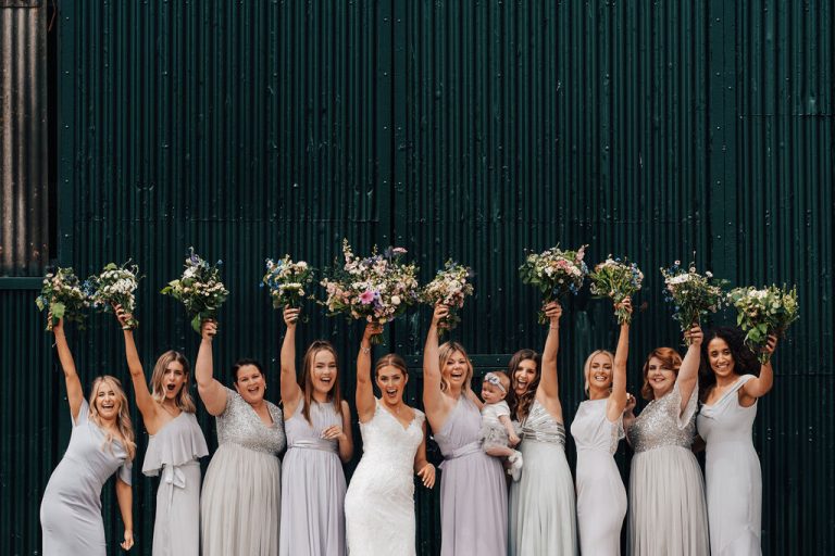 Over Barn bouquets